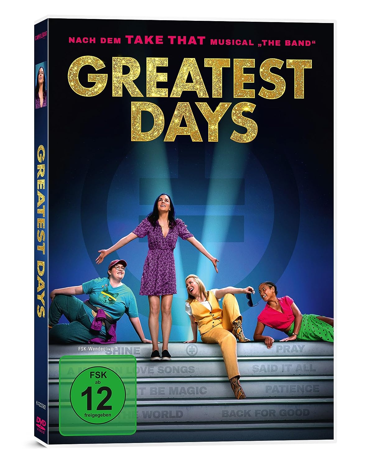 GREATEST DAYS jeweil sum den Zusatz "(Deutsch/OV)"