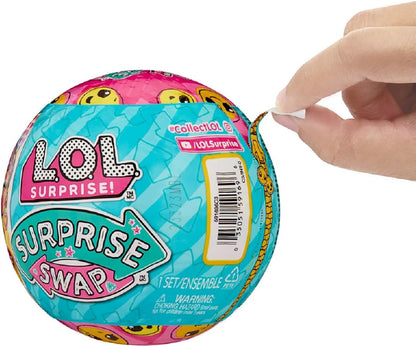 L.O.L. Surprise! Surprise Swap Tots - 1 Collectible Doll from Assortment of 9 with Extra Expression and 2 Looks in One - Water Unboxing Surprise - Great for Girls and Boys Ages 3+