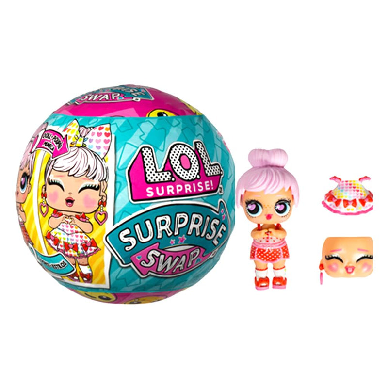 L.O.L. Surprise! Surprise Swap Tots - 1 Collectible Doll from Assortment of 9 with Extra Expression and 2 Looks in One - Water Unboxing Surprise - Great for Girls and Boys Ages 3+