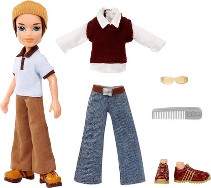 Bratz Original Fashion Doll KOBY - Boyz Series 3 - Boy Doll, 2 Outfits and Poster - For Collectors and Kids Ages 6+