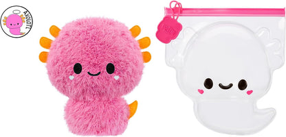 Fluffie Stuffiez Small Collectible Plush - AXOLOTL - Suprise Reveal Unboxing with ASMR Fidget DIY Fur Pulling, Ultrasoft Fluff - Great for Kids Ages 4+