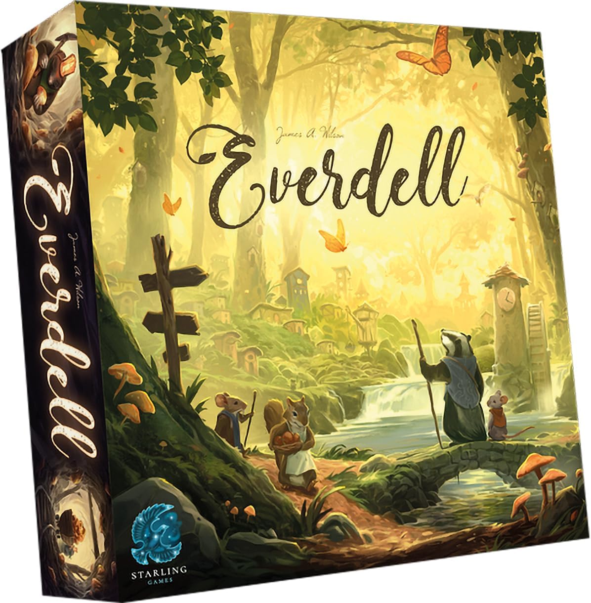 Starling Games HPGGSUH2600 Everdell 2nd Edition, Board Game, 40-80 Minute Playing Time, Mixed Colours, Ages 10+, 1-4 Players
