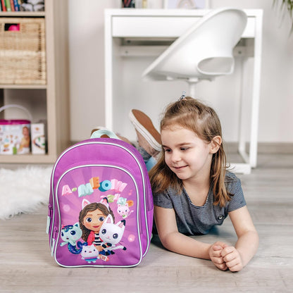 Undercover Backpack with Front Pocket and Padded Shoulder Straps Approx 31 x 25 x 10 cm