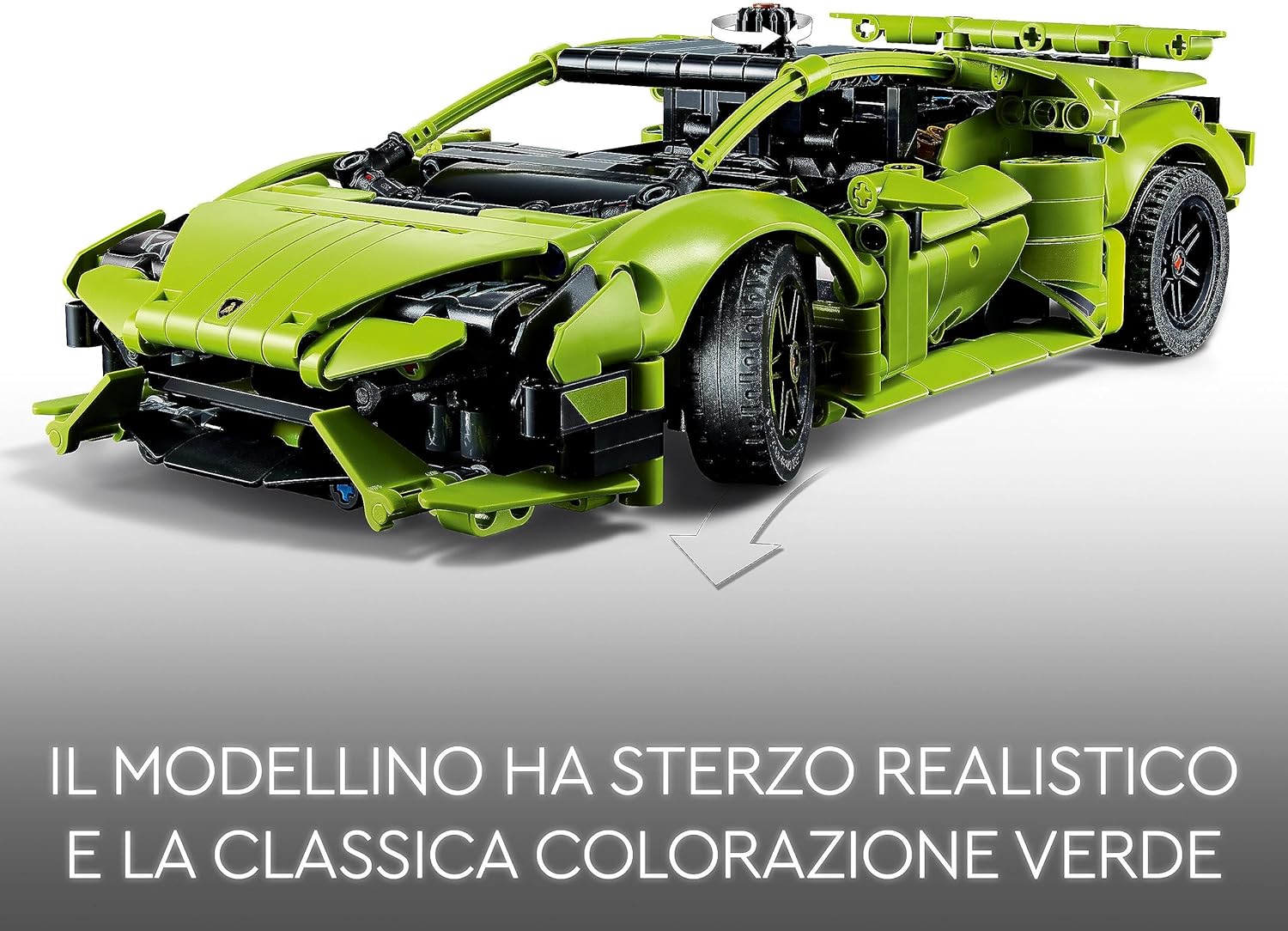LEGO Technic Lamborghini Huracán Tecnica Toy Car Model Kit, Racing Car Building Set, 42161 & 76914 Speed Champions Ferrari 812 Competizione, Sports Car Toy Model Building Kit, 2023 Series + Speed Cham