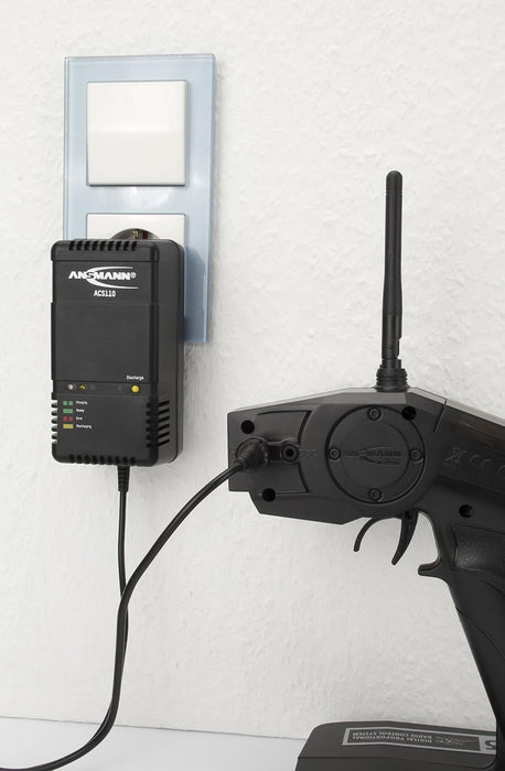 Ansmann - Cargador para Pilas de níquel-Metal hidruro y níquel-cadmio