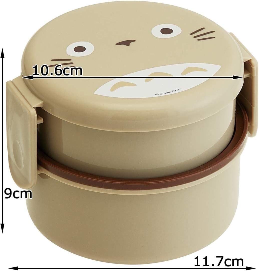 Skater (SKATER) Lunchbox Mein Nachbar Totoro Studio Ghibli rund Lunchbox Made in Japan 500ml ONWR1, ONWR1-A