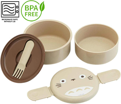 Skater (SKATER) Lunchbox Mein Nachbar Totoro Studio Ghibli rund Lunchbox Made in Japan 500ml ONWR1, ONWR1-A