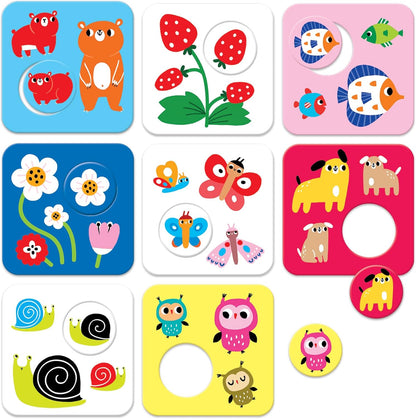 High Contrast Match the Batch Puzzles 15m+ Toddler Puzzle