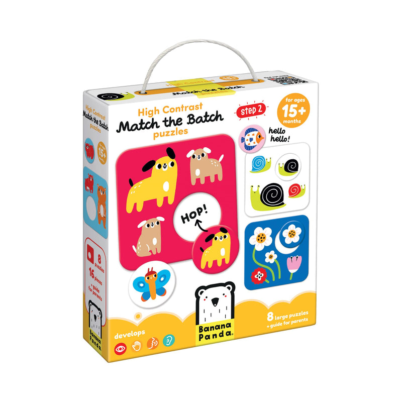 High Contrast Match the Batch Puzzles 15m+ Toddler Puzzle