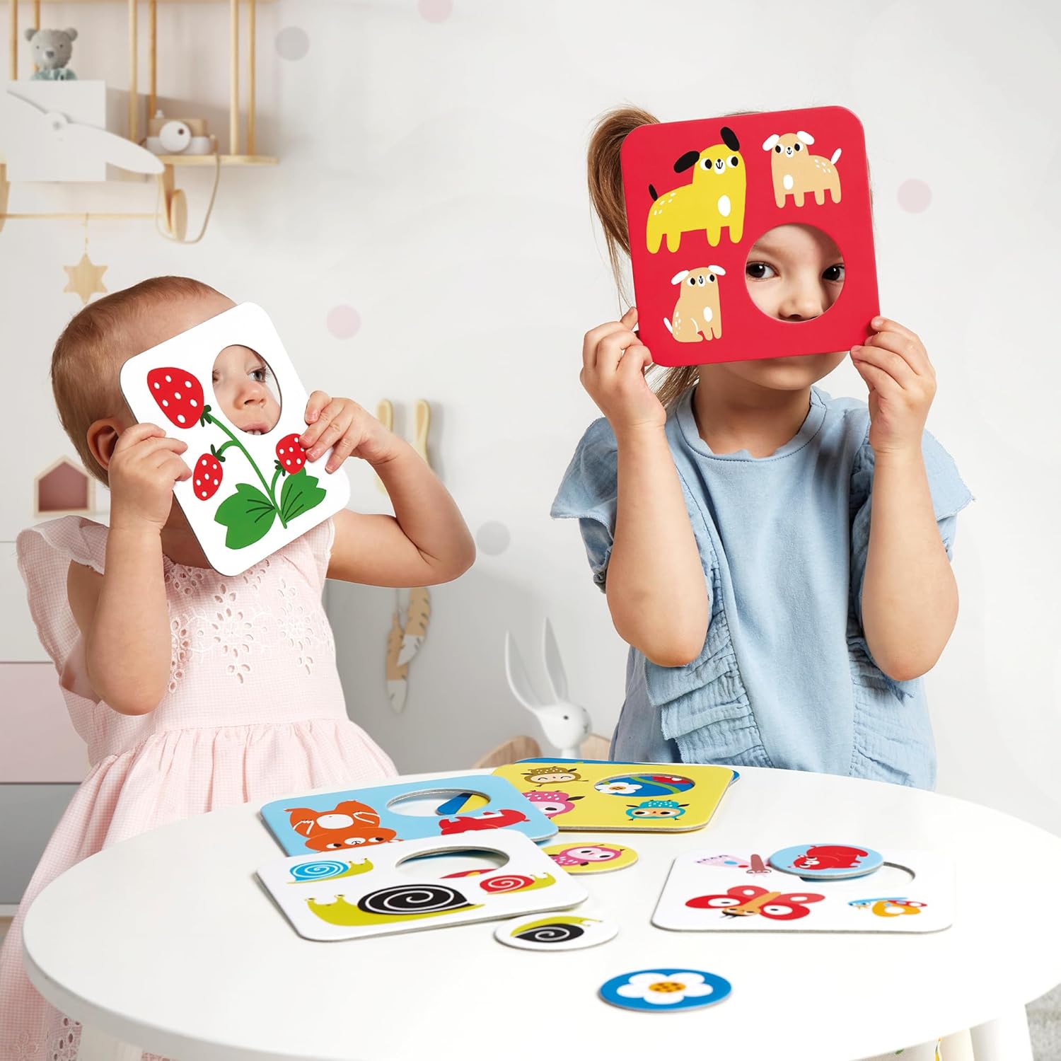 High Contrast Match the Batch Puzzles 15m+ Toddler Puzzle