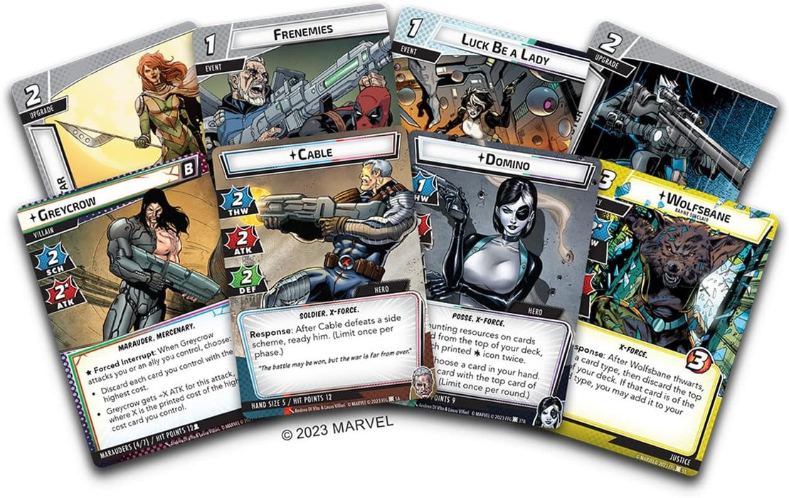 Fantasy Flight Games | Marvel Champions: NeXt Evolution Expansion | Card Game | Ages 14+ | 1-4 Players | 30 Minutes Playing Time, Mehrfarbig.