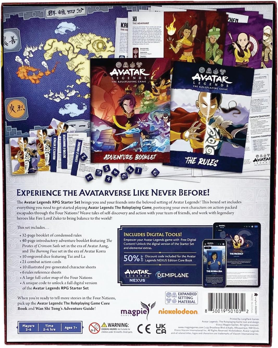 Avatar Legends RPG Starter Set