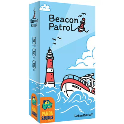 Pandasaurus | Beacon Patrol | Board Game | Ages 8+ | 1-4 Players | 30 Minutes Playing Time
