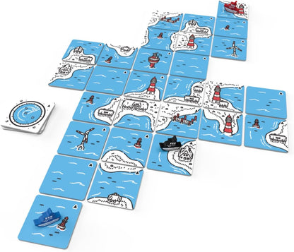 Pandasaurus | Beacon Patrol | Board Game | Ages 8+ | 1-4 Players | 30 Minutes Playing Time