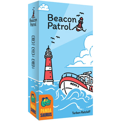 Pandasaurus | Beacon Patrol | Board Game | Ages 8+ | 1-4 Players | 30 Minutes Playing Time