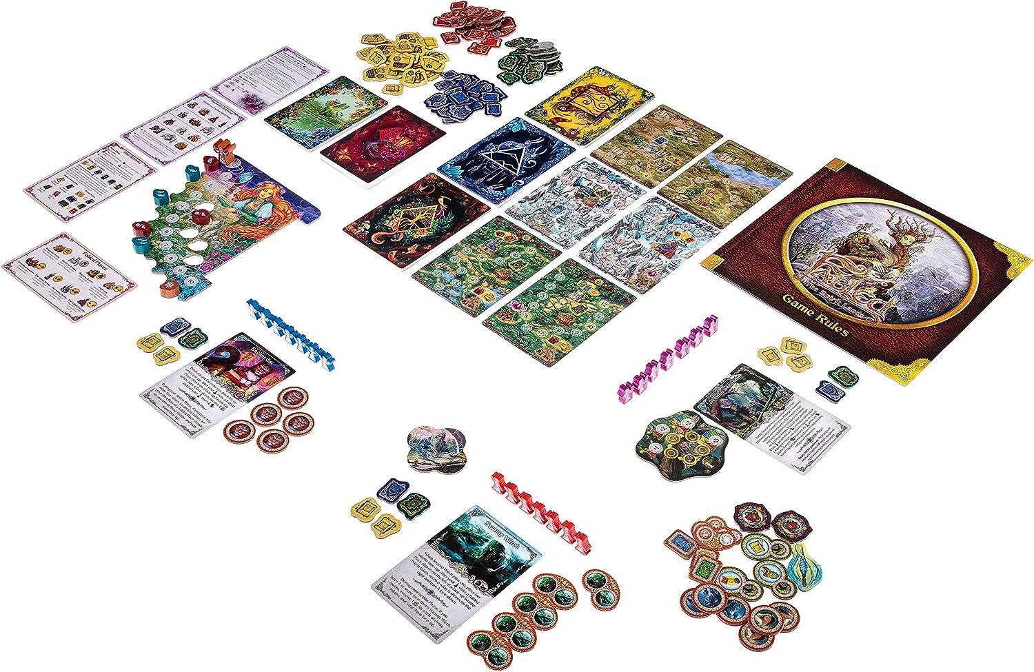Crowd Games | Fabled: The Spirit Lands | Board Game | Ages 14+ | 1-5 Players | 40-75 Minutes Playing Time