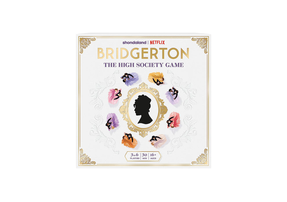 Mixlore | Bridgerton - The High Society Game | Card Game | Ages 16+ | 3-6 Players | 30 Minutes Playing Time