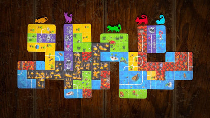 The City of Games | Race to the Raft | Board Game | Ages 8+ | 1-4 Players | 40-60 Minutes Playing Time