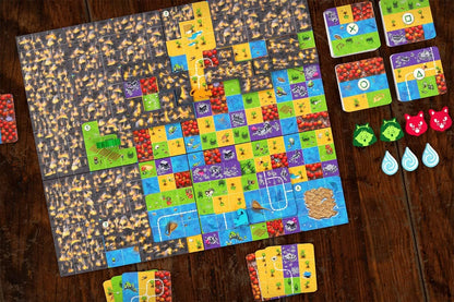 The City of Games | Race to the Raft | Board Game | Ages 8+ | 1-4 Players | 40-60 Minutes Playing Time