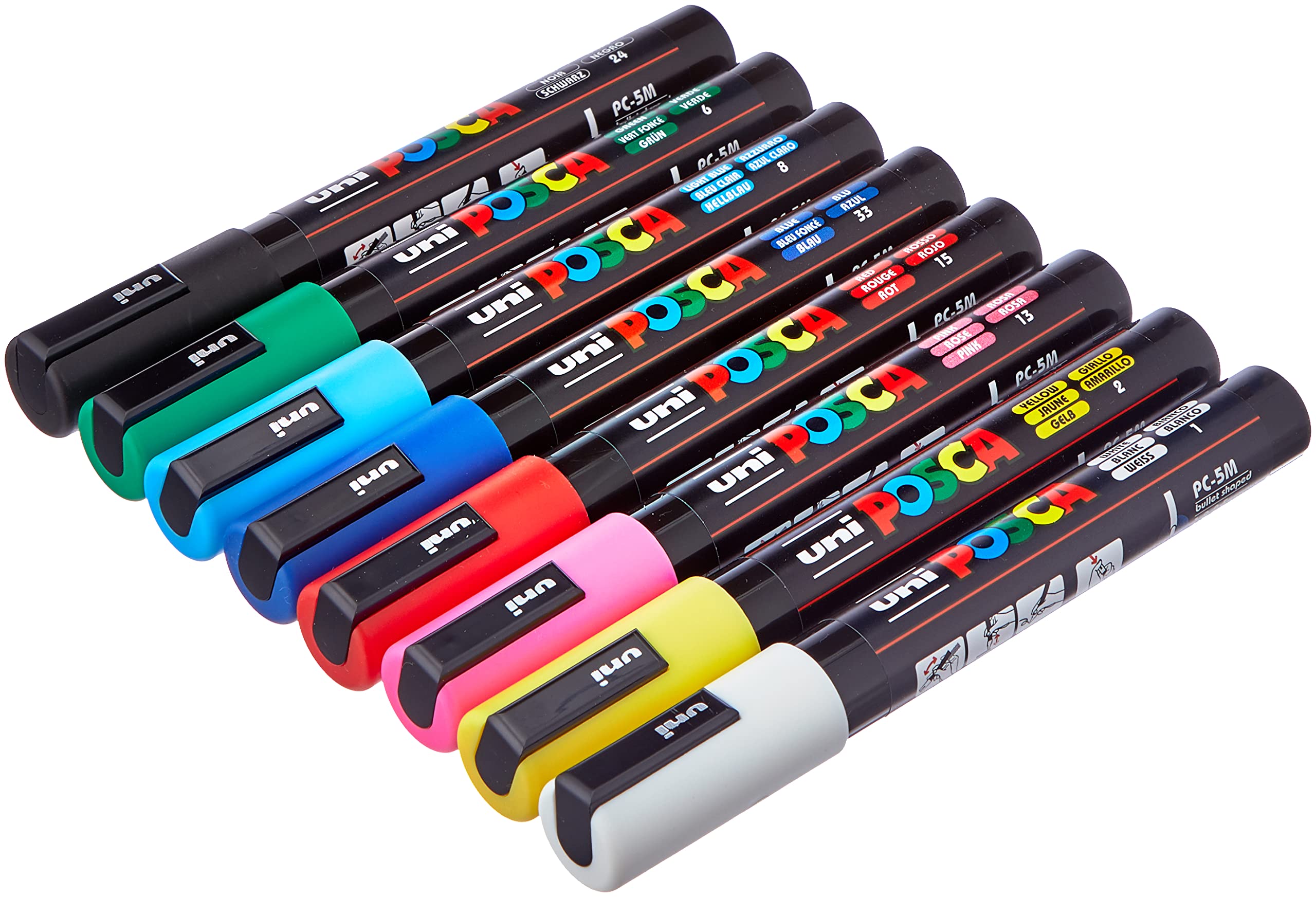 UNI Posca Set PC 5M Basic