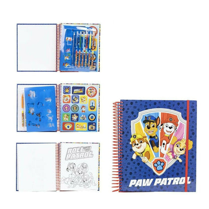 CERDÁ LIFE'S LITTLE MOMENTS Unisex Kid's Paw Patrol Colouring Book Pencil case, Multicolor, Standard