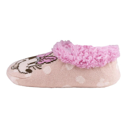 Disney: Cerd?á - Minnie - Pantofole Suola Unica Chaussette Tg. 32/35