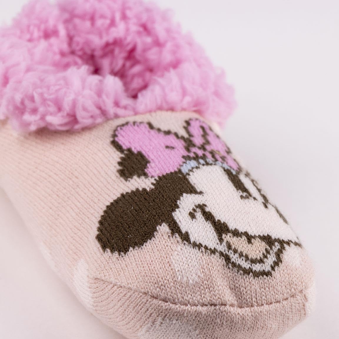 Disney: Cerd?á - Minnie - Pantofole Suola Unica Chaussette Tg. 32/35