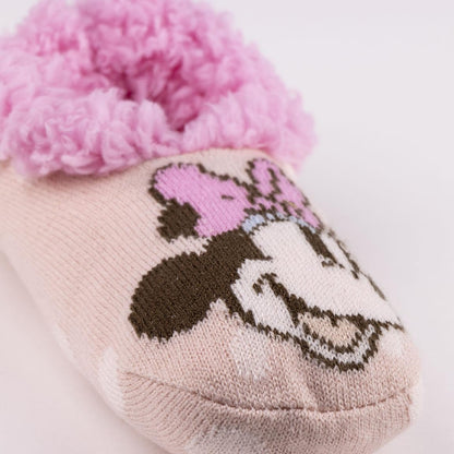 Disney: Cerd?á - Minnie - Pantofole Suola Unica Chaussette Tg. 32/35