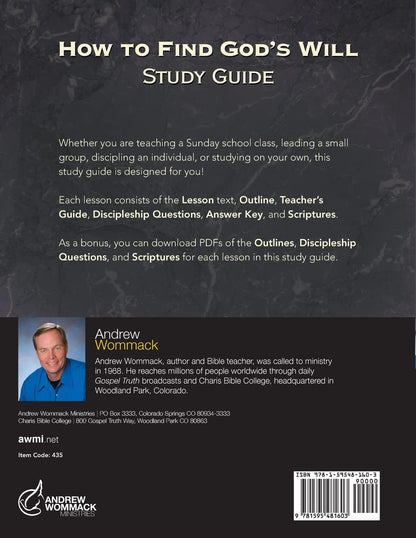 How to Find God's Will Study Guide