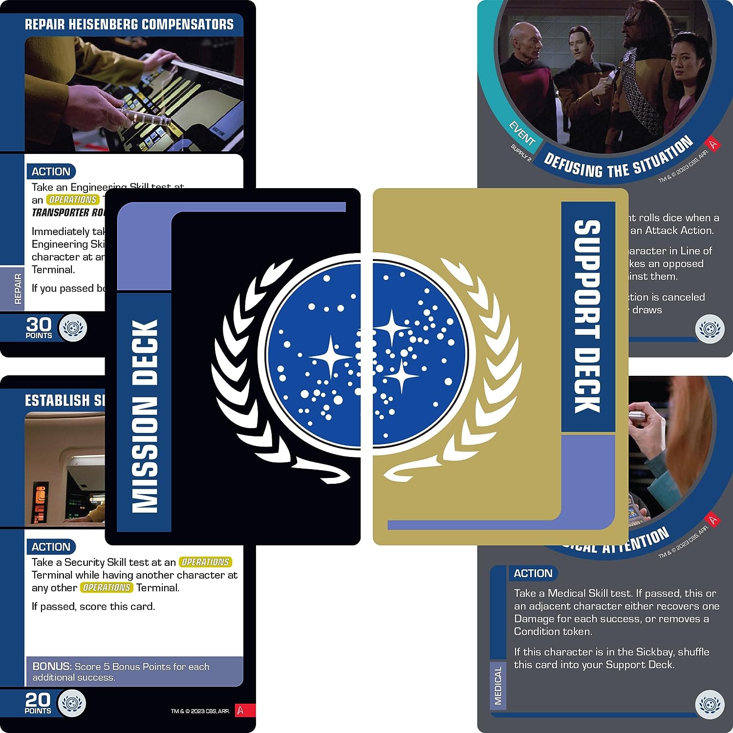 Gale Force Nine - Star Trek Away Missons Starter Set