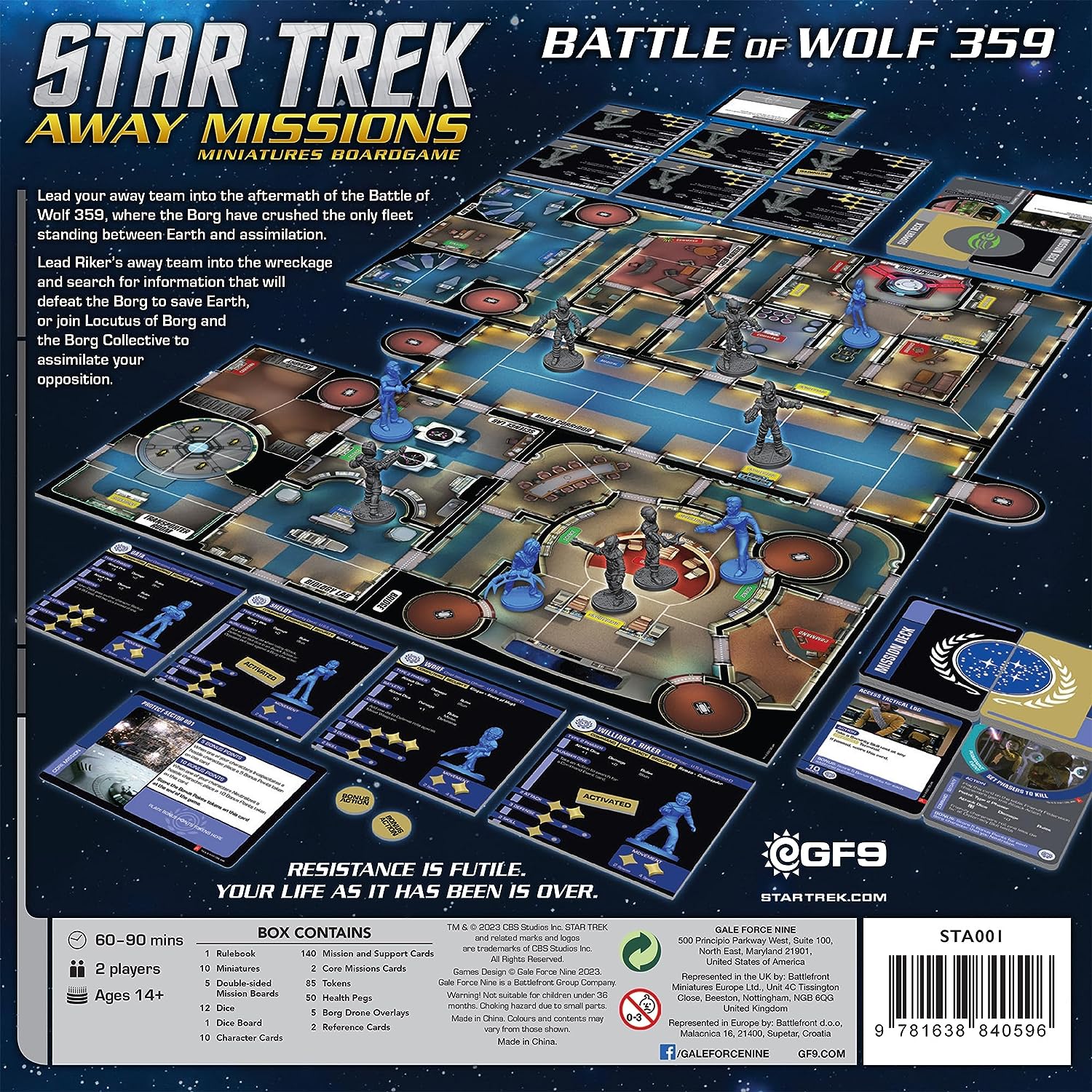 Gale Force Nine - Star Trek Away Missons Starter Set