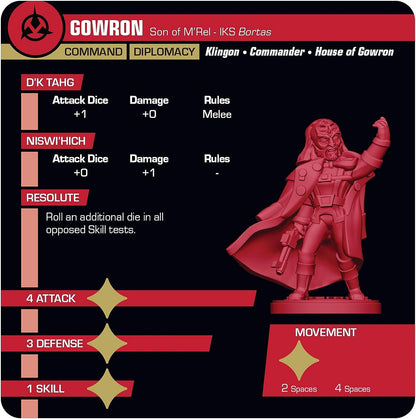 Gale Force Nine - STA -Chancellor Gowron Klingon Expansion