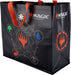 Konix Magic The Gathering Borsa della Spesa 40 x 45 x 20 cm - Materiale riciclato - Design a 5 colori - Nero