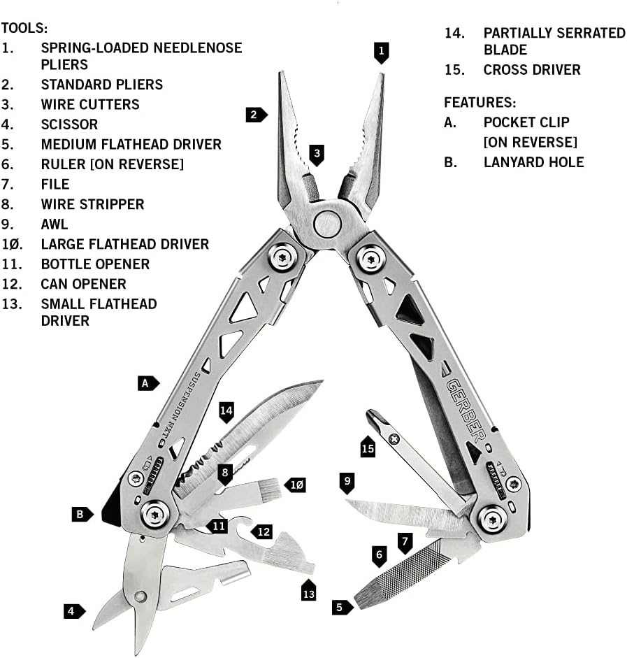 Gerber Suspension NXT & Mini Paraframe GT 4L