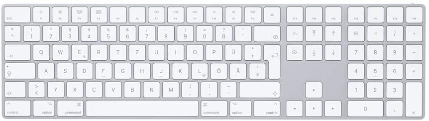 Apple - Magic Keyboard With Keypad - Danish Layout (Mq052Dk/A)