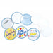 Button | 6 cm | 24 pieces