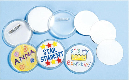 Button | 6 cm | 24 pieces