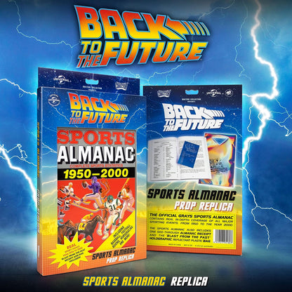 Doctor Collector Retour vers le futur réplique poupée 1/1 sports almanac