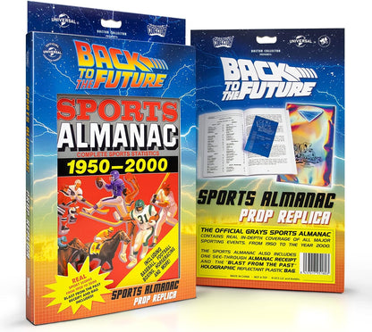 Doctor Collector Retour vers le futur réplique poupée 1/1 sports almanac