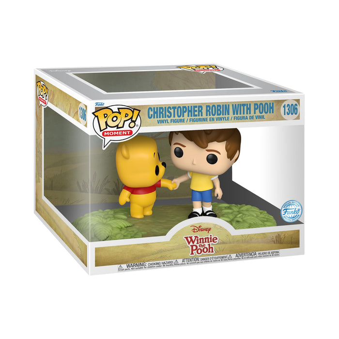 Funko Pop! Moments: Disney - Christopher Robin - Olympia - Winnie the Pooh - Collectable Vinyl Figure - Gift Idea - Official Merchandise - Toys for Kids & Adults - TV Fans