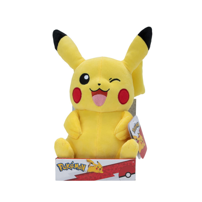 Pokemon PKW3106 - Peluche de Pikachu (30 cm), diseño