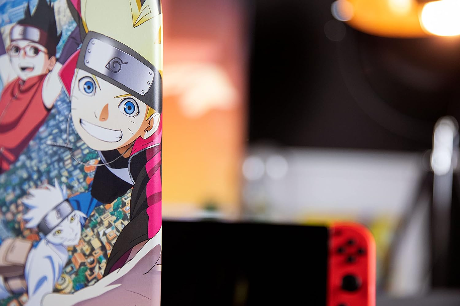 Konix Boruto Naruto Next Generations Case and Storage Fly for Nintendo Switch - Team 7 Konoha, multicoloured, Fly - Team 7