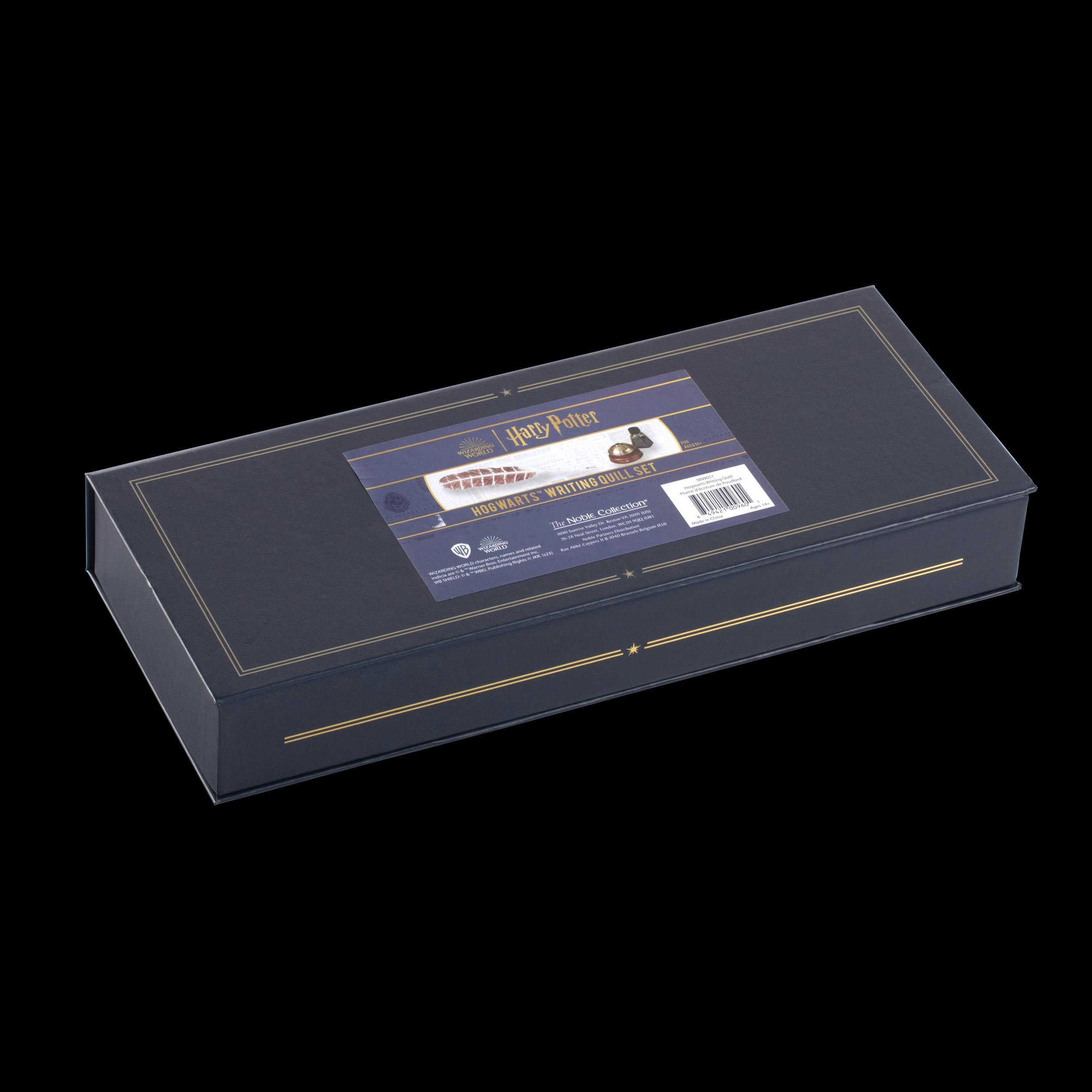 The Noble Collection Hogwarts Writing Quill with Hogwarts Headed Paper