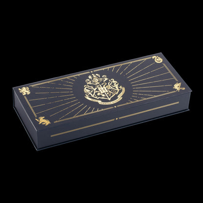 The Noble Collection Hogwarts Writing Quill with Hogwarts Headed Paper