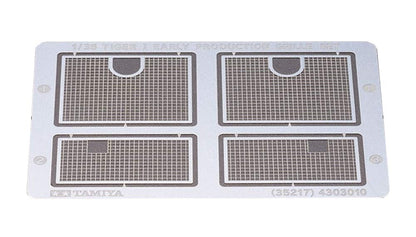 German Tiger I Early Protection Photo Etched Grille Set- 1:35 Scale Military - Tamiya