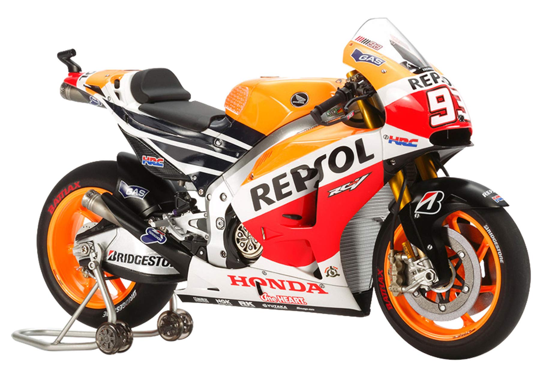 Tamiya 14130 1/12 Repsol Honda RC213V '14 Motorcycle Plastic Model Kit