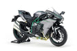 Tamiya 1/12 Scale Model Assembly 14136 1:12 Kawasaki Ninja H2 Carbon, réplica Fiel, plástico, Hobby, Pegado, Kit de modelismo, Montaje, sin Pintar, Color (Grey Marl