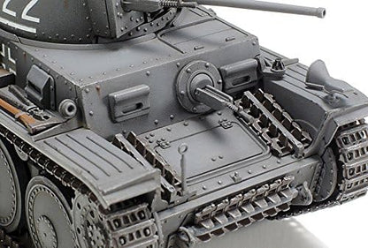 TAMIYA TAMIYA-300032583 1:48 DT. PzKpfw. 38 (t) Ausf. Copa DD/e, Color Militar/Verde Oliva (TAM32583
