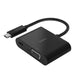 Belkin USB C to VGA + Charge Adapter - USB C to VGA Cable for MacBook Pro, MacBook Air, Mac Mini, iPad Pro, iPad Pro 12.9”, iPad Mini & Other USB C Devices - 60W USB C Power Delivery