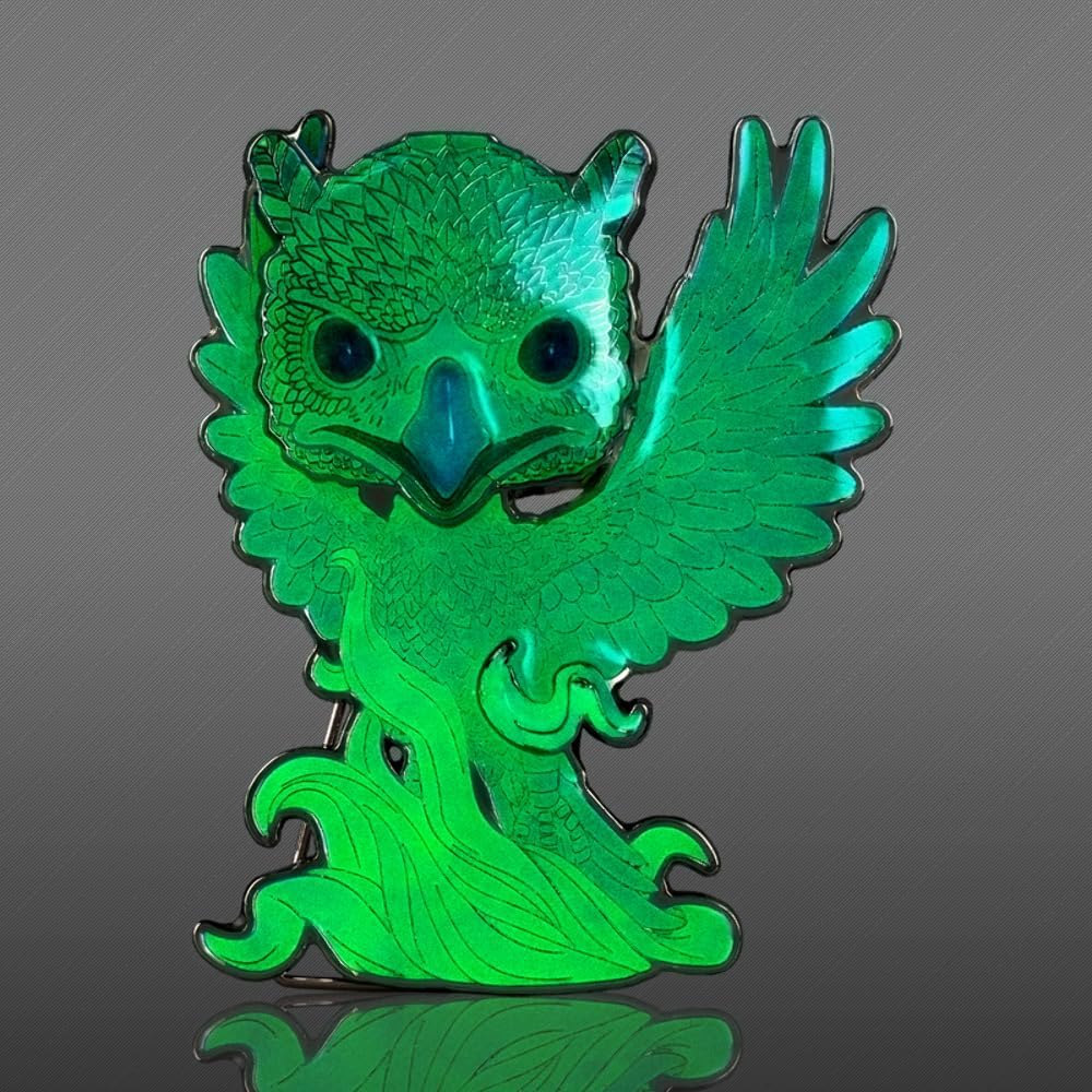Funko Pop! Large Enamel Pin Harry Potter: Patronus Albus Dumbledore - Harry Potter Enamel Pins - Cute Collectable Novelty Brooch - for Backpacks & Bags - Gift Idea - Official Merchandise